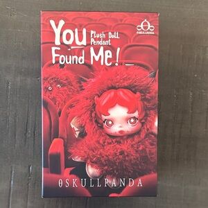 Brand New In Box Skullpanda Plush Doll Pendant - Sneaky Chesnut